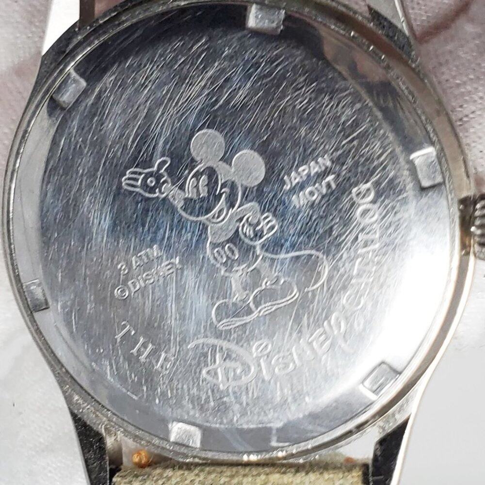 Disney Catalog Mickey Mouse Blue Sketch Art Watch - Picture 8 of 12